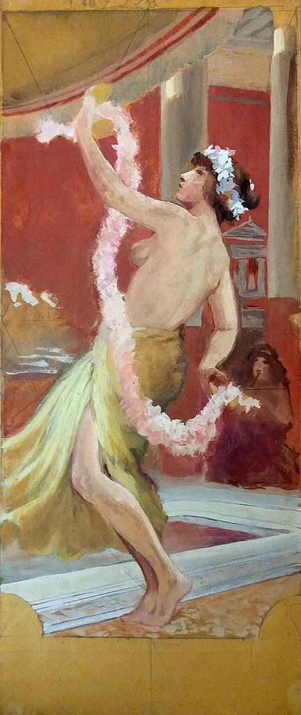 Danza Romana (Studio di pannello decorativo per il Teatro Comunale di Rio de Janeiro) - Museo Nazionale di Belle Arti, Rio de Janeiro